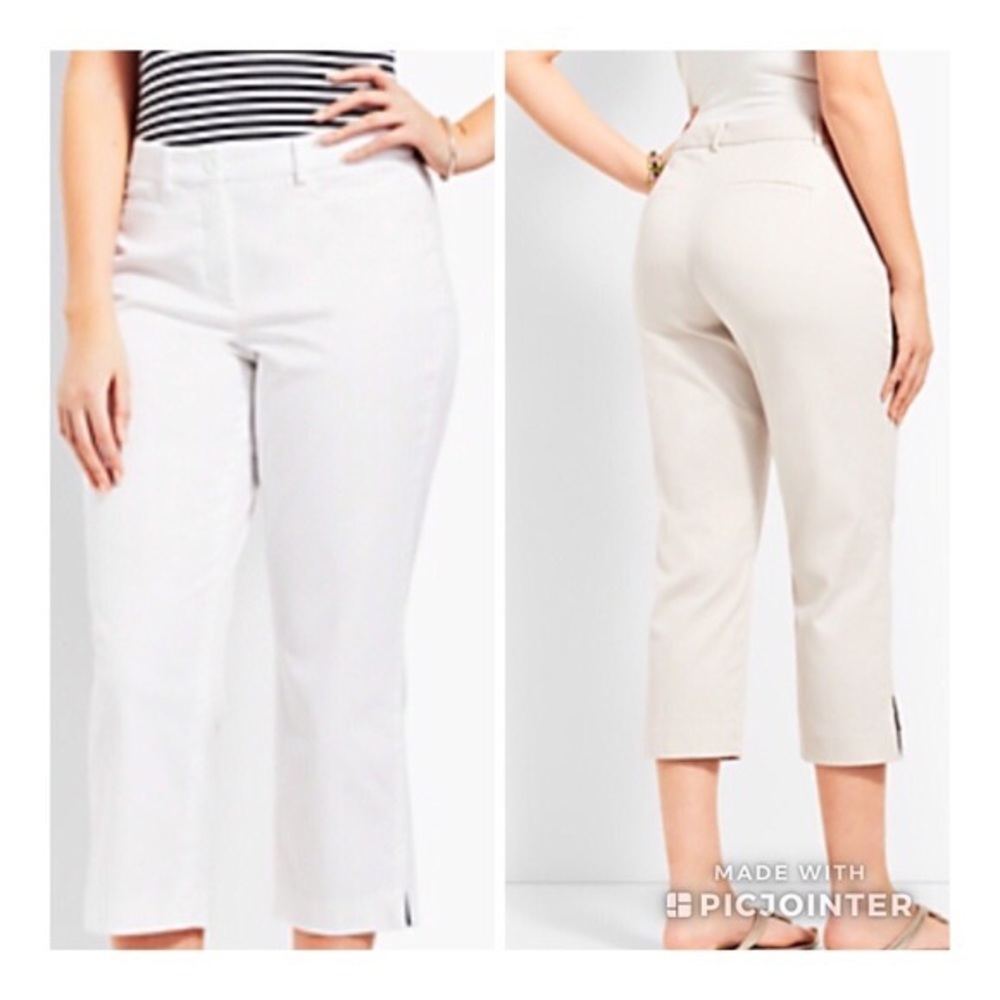Talbots Petite Perfect Skimmer Capris Curvy Fit